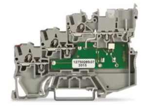 Клеммная колодка датчика WAGO 2020-5311/1102-950, 0.14мм²-1.5мм², 24В, 13.5А, (1 шт)