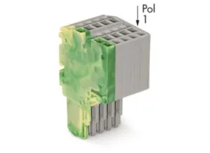 Внутренний разъём WAGO 2020-205/000-037, 5 pin, 0.5мм²-1.5мм², 500В, 13.5А, CS: 3.5мм, (1 шт)