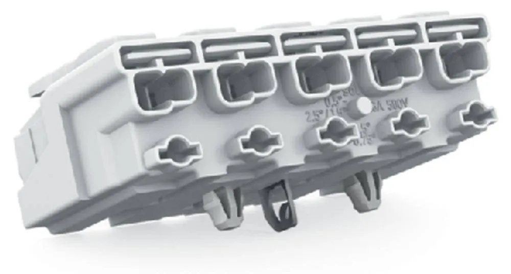 Разъем питания сети WAGO 294-5175, 5 pin, 0.5мм² - 1.5мм², 24А, (250 шт)