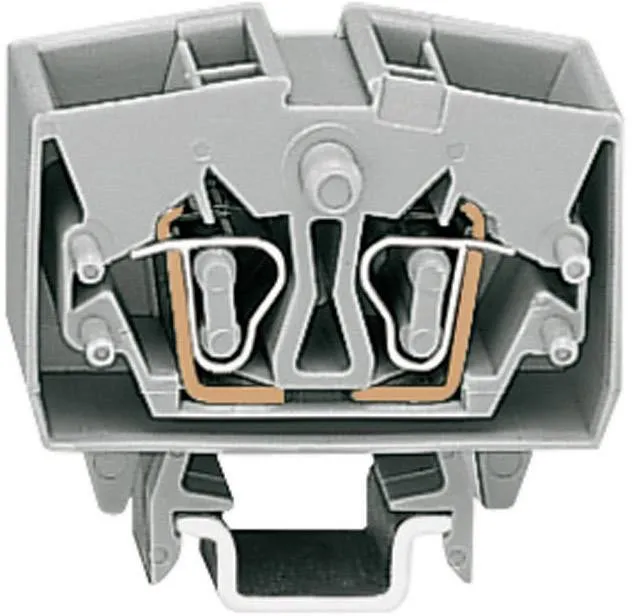 Клемма WAGO 264-721, 4 pin, 0.08мм² - 2.50мм², 800В, 24А, конф: L, (1 шт)