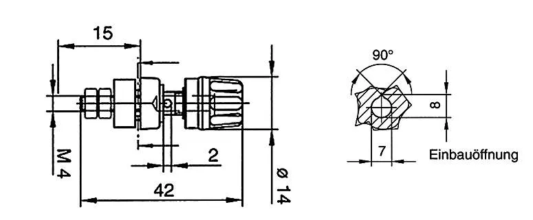 930103188, SKS-HIRSCHMANN PKI 10 A - Полюсной зажим, 35 А, желтый, зеленый : 1 шт.