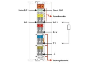 Модуль цифрового вывода ПЛК WAGO 750-501 