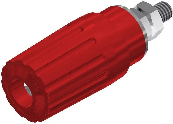 930757101, SKS-HIRSCHMANN PKI 100 - Полюсной зажим, 35 А, красный : 1 шт.