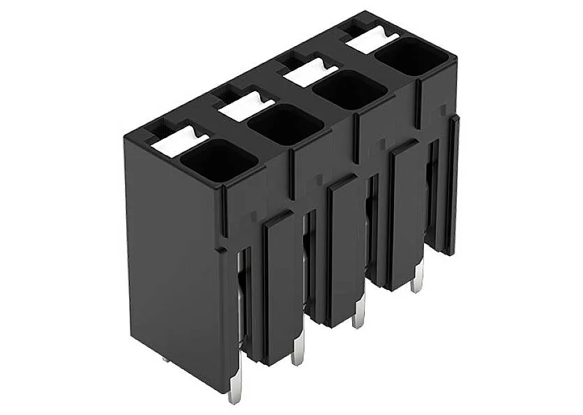 Клемма для печатной платы WAGO 2086-3104/300-000, 4 pin, 0.14мм² - 1.50мм², 630В, 17.5А, CS: 5мм, (1 шт)