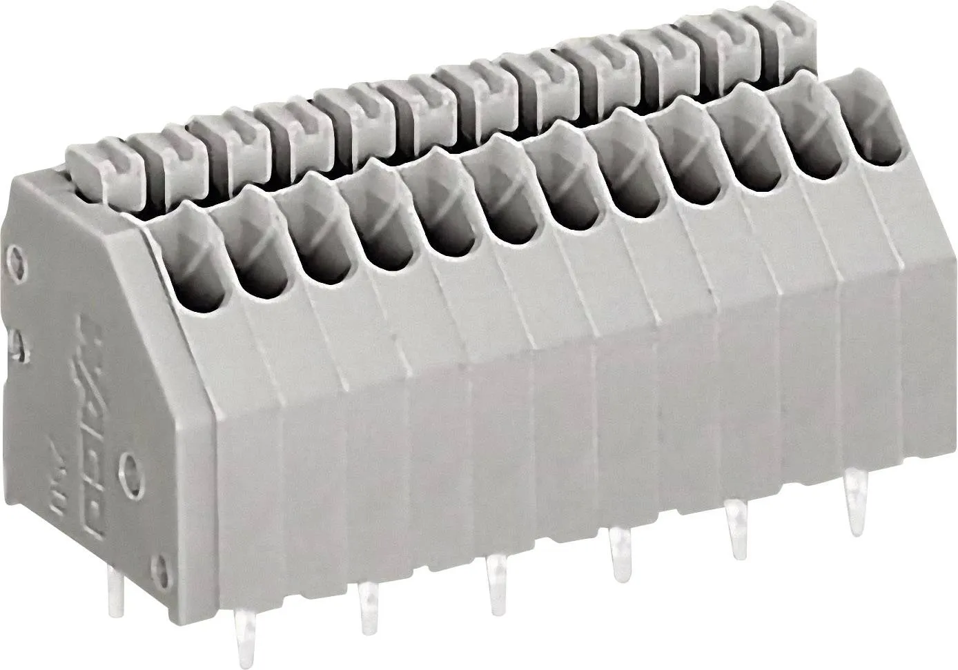 Быстроразъемная клемма WAGO 250-1403, 3 pin, 0.14мм² - 0.50мм², 160В, 2А, CS: 2.54мм, (1 шт)