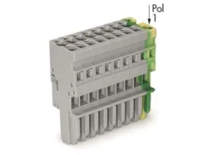 Внутренний разъём WAGO 769-111/000-036, 11 pin, 0.08мм²-4.0мм², 500В, 32А, CS: 5мм, (1 шт)