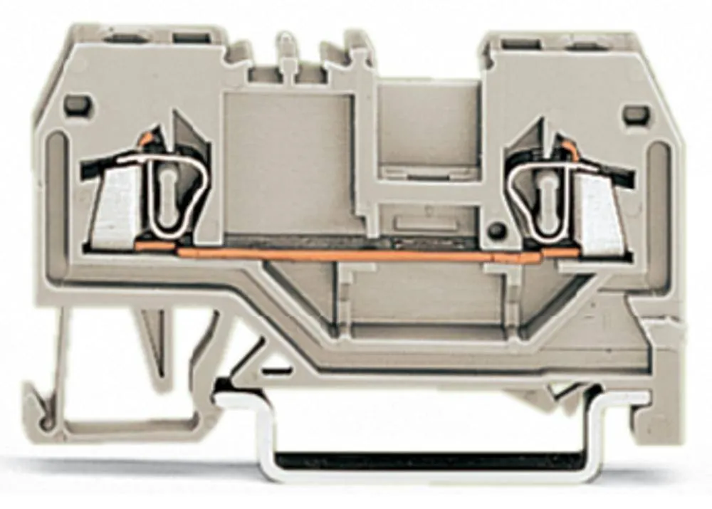 Клемма WAGO 279-992, 2 pin, 0.08мм² - 1.50мм², 550В, 15А, конф: L, (100 шт)