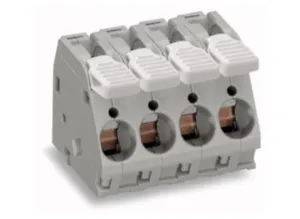 Клемма печатной платы WAGO 2716-106, 6 pin, 1.5мм²-16мм², 320В, 76А, CS: 10мм, (1 шт)