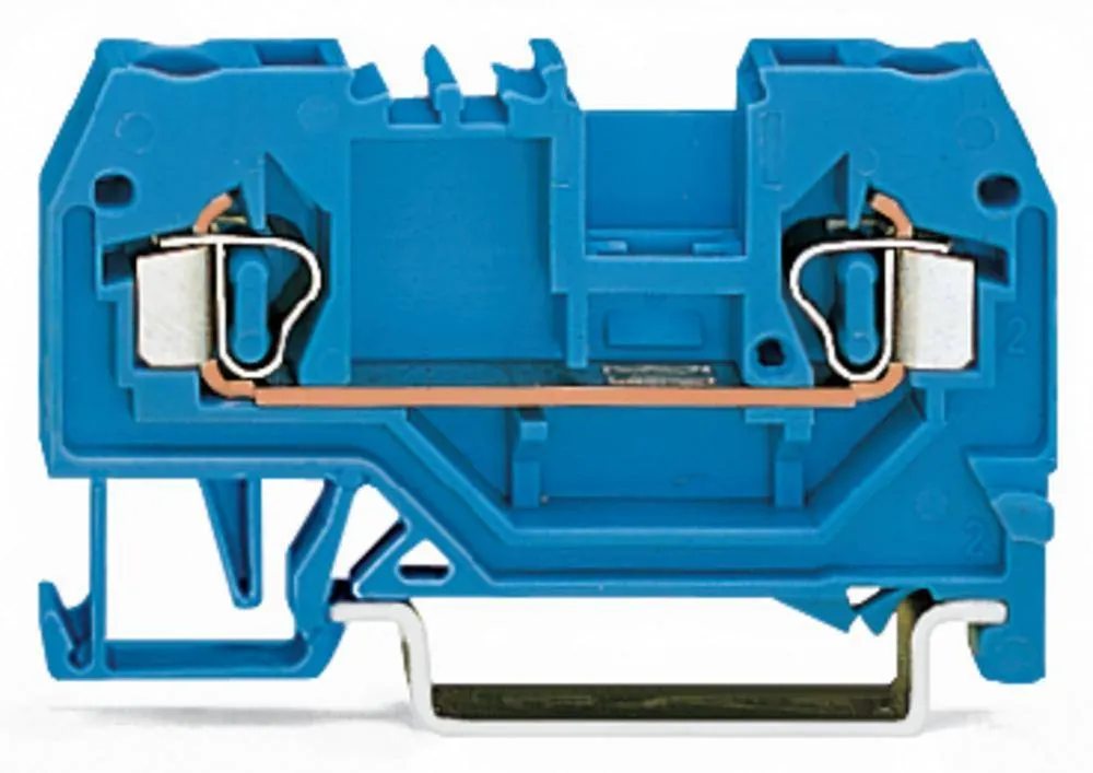 Клемма WAGO 280-904, 2 pin, 0.08мм² - 2.50мм², 800В, 24А, конф: N, (100 шт)