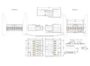 Штекер WAGO 267-519, 5 pin, 500В, 16А, (1 шт)