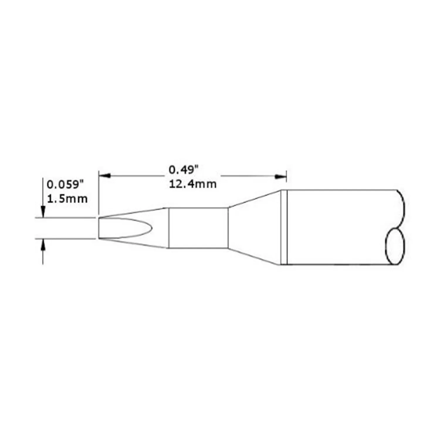 Картридж-наконечник Metcal CVC-9CH0015A 