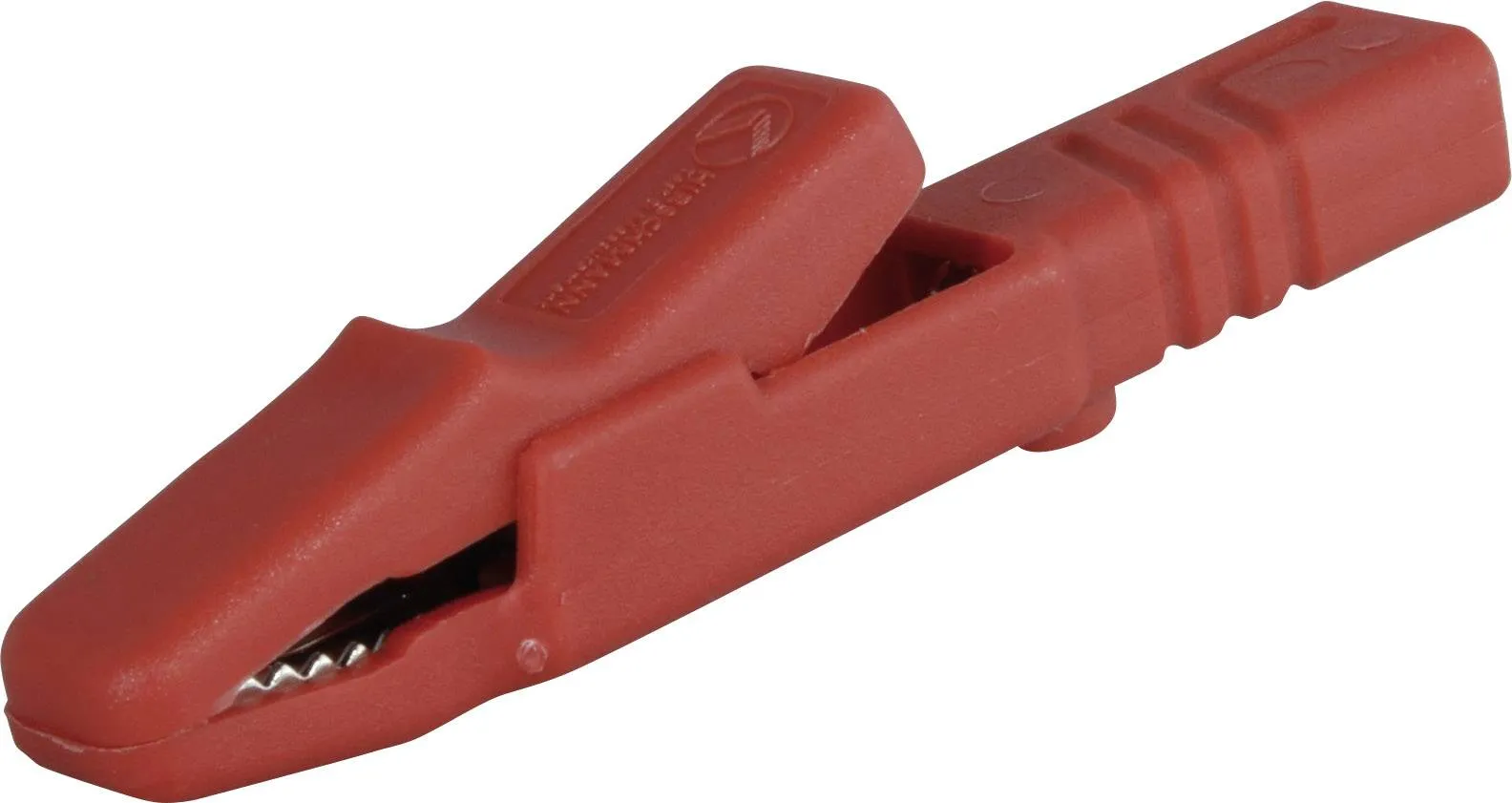 Зажим типа "крокодил" SKS Hirschmann AK 2 S, красный, 9.5 мм, длина: 78.5 мм : 1 шт.
