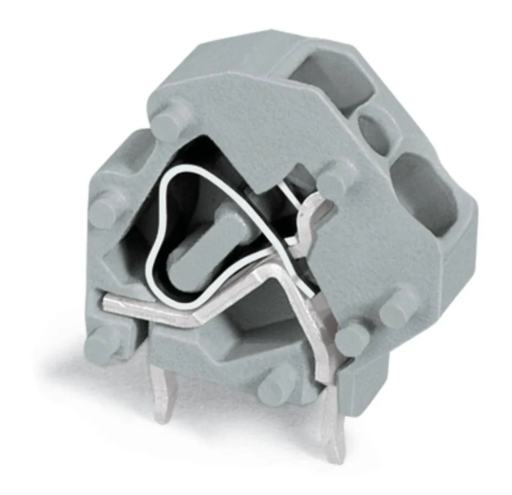 Быстроразъемная клемма WAGO 745-3803, 1 pin, 0.08мм² - 4.00мм², 320В, CS: 5мм, (200 шт)