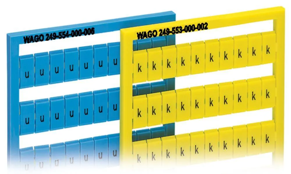 Этикетка WAGO 249-553/000-002, Оттиск: I, (5 шт)