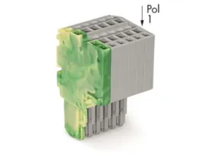 Внутренний разъём WAGO 2020-206/000-037, 6 pin, 0.5мм²-1.5мм², 500В, 13.5А, CS: 3.5мм, (1 шт)