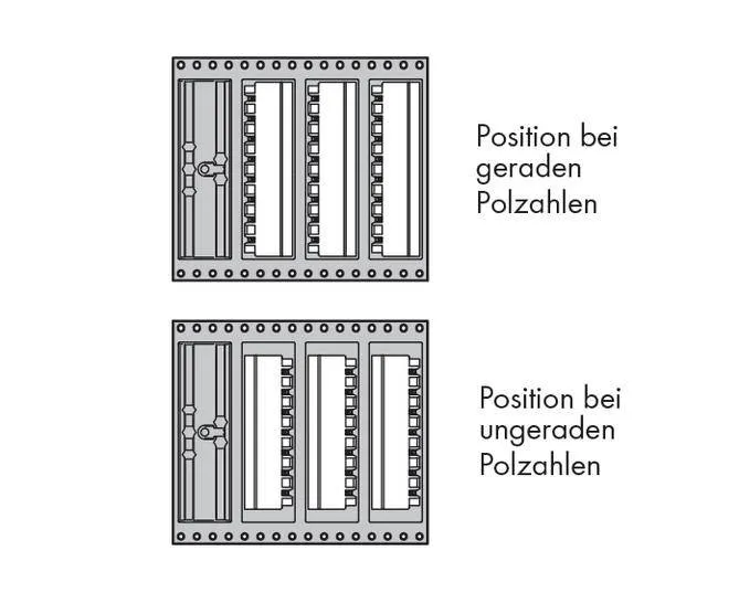 Штифтовая планка WAGO 231-467/001-000/105-604/997-40, 7 pin, 320В, 16А, CS: 5мм, (330 шт)