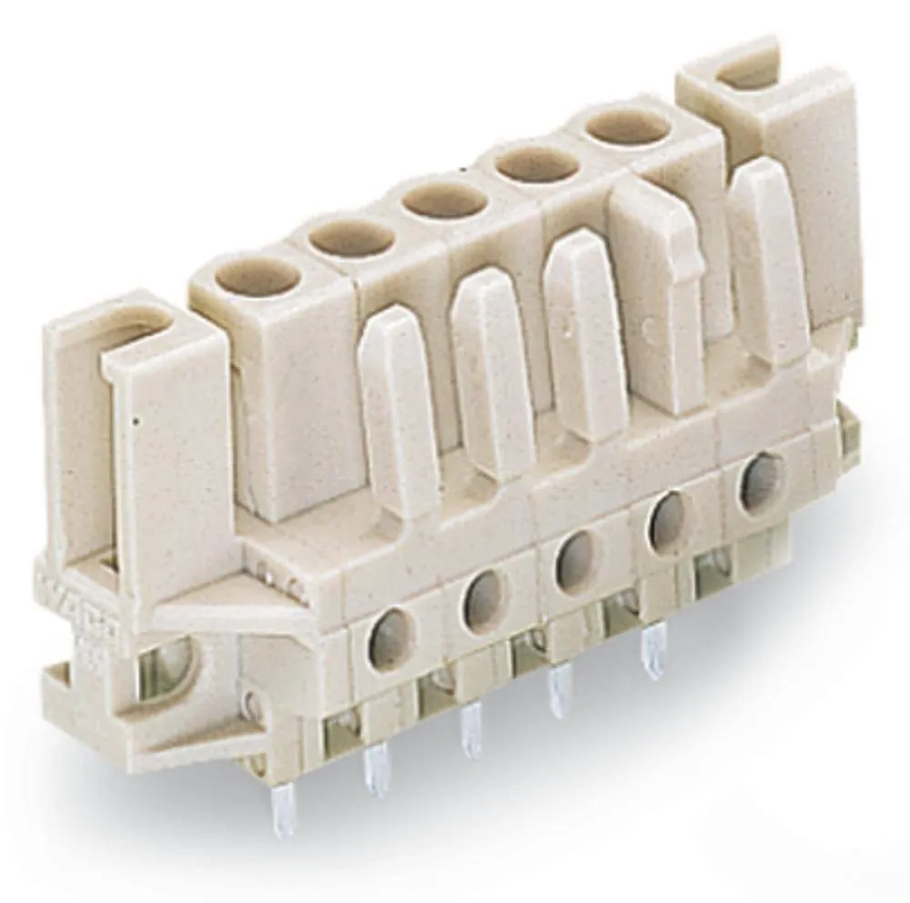 Розетка для подключения к печатной плате WAGO 722-136/047-000, 6 pin, 320В, 15А, CS: 5мм, (50 шт)