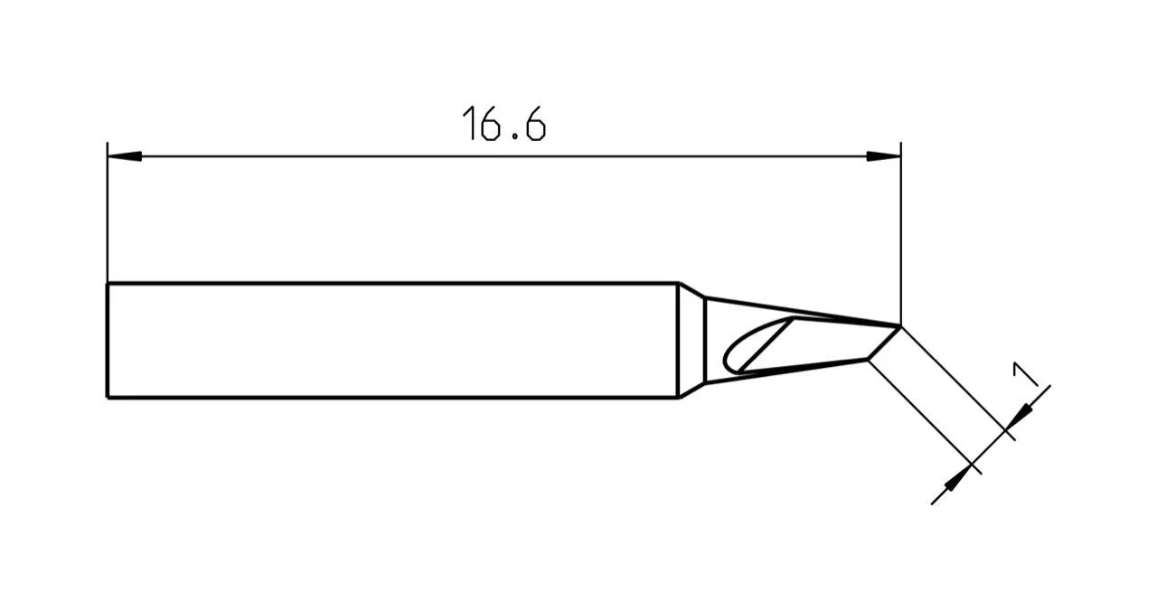 Паяльное жало Weller T0050104699 RTP 010 K NW
