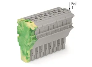 Внутренний разъём WAGO 2022-109/000-037, 9 pin, 0.75мм²-4.0мм², 690В, 24А, CS: 5.2мм, (1 шт)