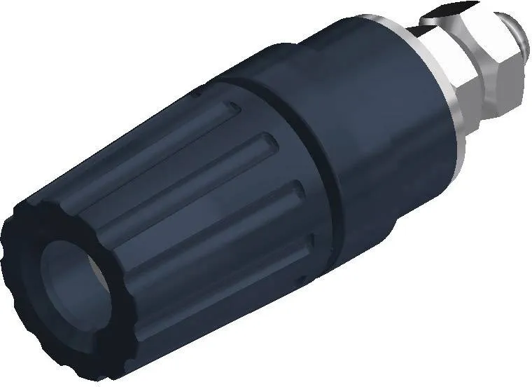 931714100, SKS-HIRSCHMANN PKI 110 - Полюсной зажим, 35 А, черный : 1 шт.