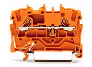 Проходная клеммная колодка WAGO 2001-1202, 1 pin, 0.25мм²-2.5мм², 550В, 18А, (1 шт)