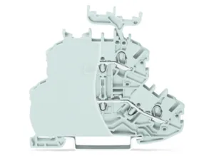 Двухуровневый клеммный блок WAGO 2000-2231/099-000, 2 pin, 0.14мм²-1.5мм², 800В, 13.5А, (1 шт)