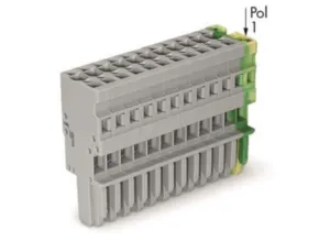 Внутренний разъём WAGO 769-115/000-036, 15 pin, 0.08мм²-4.0мм², 500В, 32А, CS: 5мм, (1 шт)