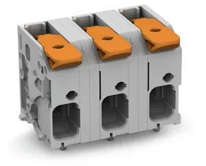 Клемма печатной платы WAGO 2606-1353, 3 pin, 0.2мм²-10мм², 1000В, 41А, CS: 12.5мм, (1 шт)