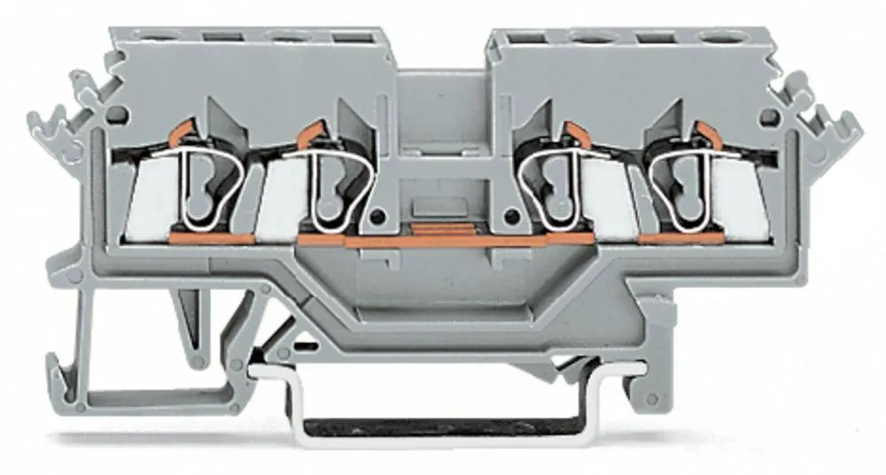 Клемма WAGO 280-621, 4 pin, 0.08мм² - 2.50мм², 800В, 24А, конф: L, (100 шт)