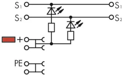 Клемма привода WAGO 2000-5310/1101-951, 8 pin, 0.14мм² - 1.50мм², 24В, 13.5А, (50 шт)