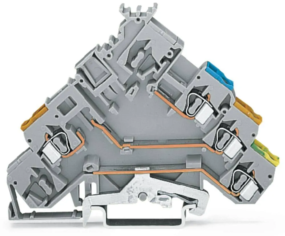Клемма привода WAGO 280-575, 4 pin, 0.08мм² - 2.50мм², 125В, 5А, конф: L, (50 шт)