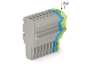 Внутренний разъём WAGO 2020-111/000-038, 11 pin, 0.5мм²-1.5мм², 500В, 13.5А, CS: 3.5мм, (1 шт)