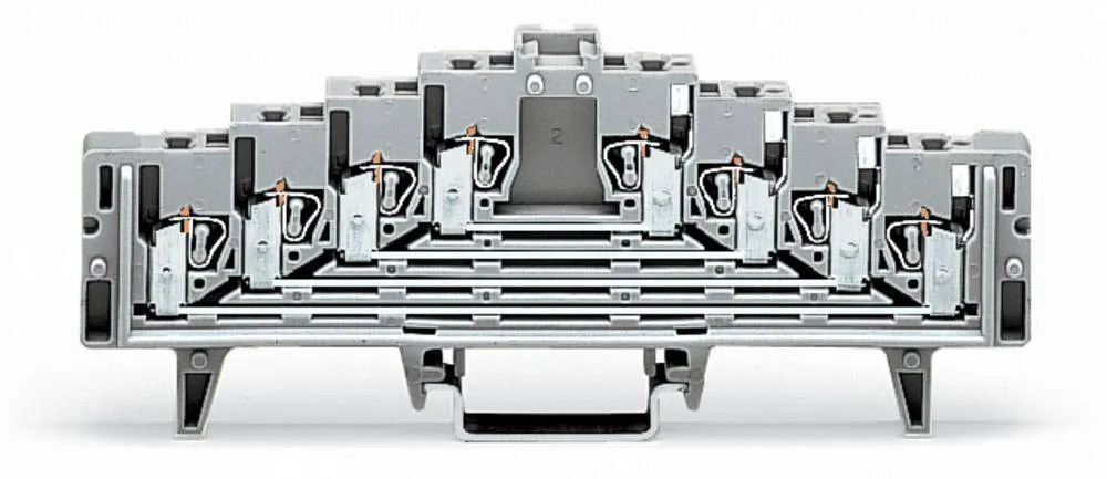 Клеммы для коммутационных полей WAGO 727-230/023-000, 16 pin, 0.08мм² - 1.50мм², 250В, 12А, конф: L, (50 шт)