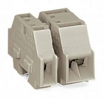 Клемма WAGO 262-181, 2 pin, 0.50мм² - 4мм², 550В, 23А, конф: L, (100 шт)