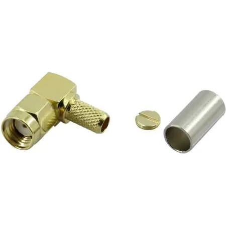 SMA-обратный разъем TRU Components SMA-JWC-RG58, 50 Ом : 1 шт.